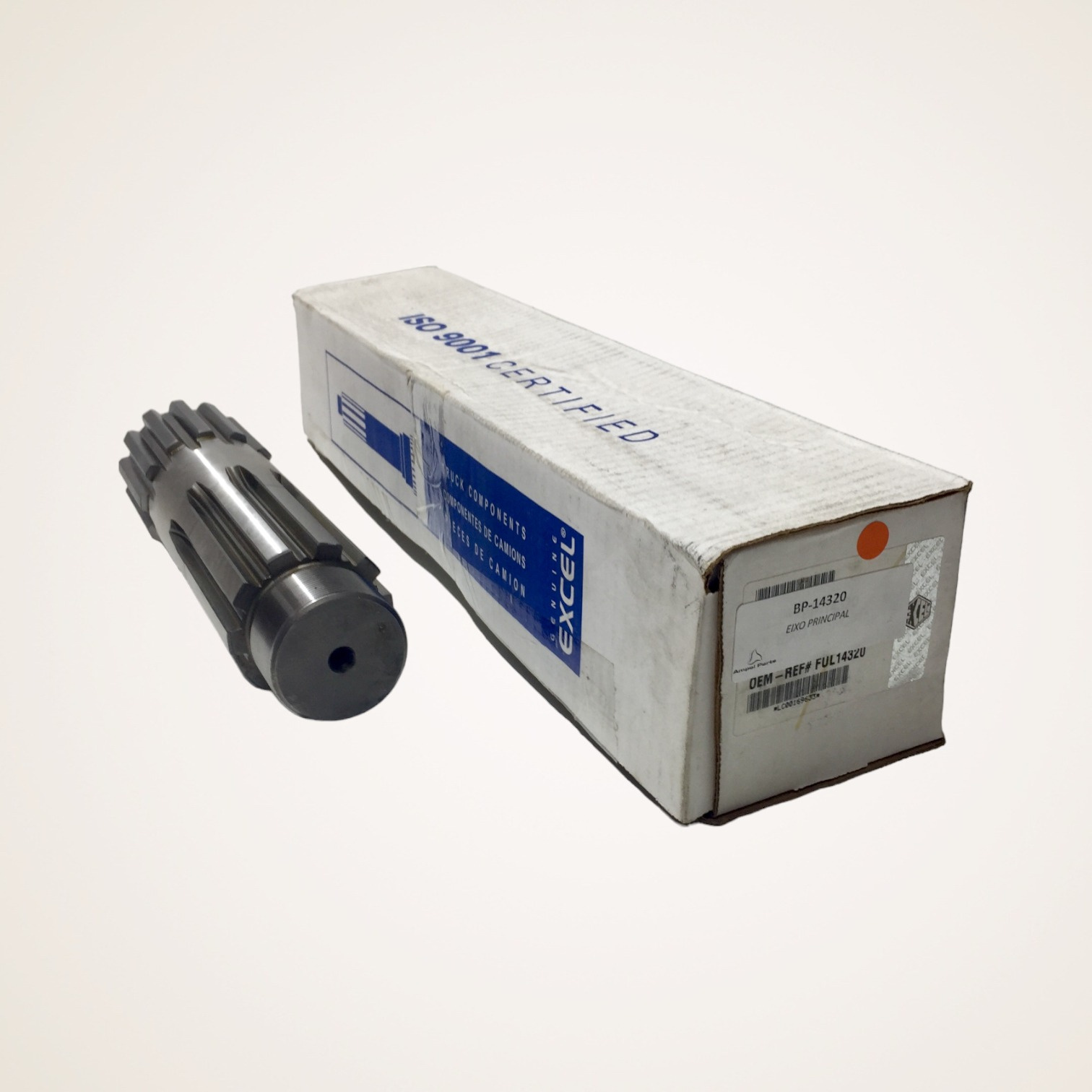 EIXO PRINCIPAL AUXILIAR RT9509C/RT9509B - EF63390 - EXCEL