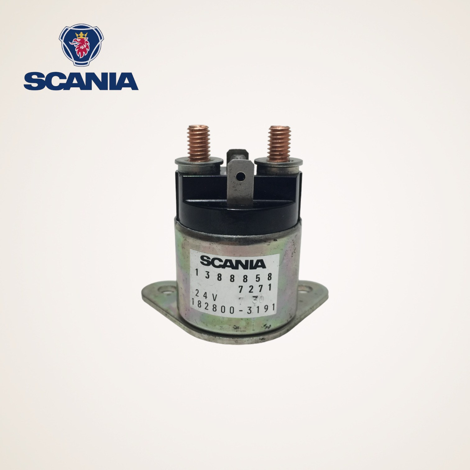 RELE PARTIDA ORIGINAL 24V CAMINHAO E ONIBUS SERIE 4 - 1388858 - SCANIA