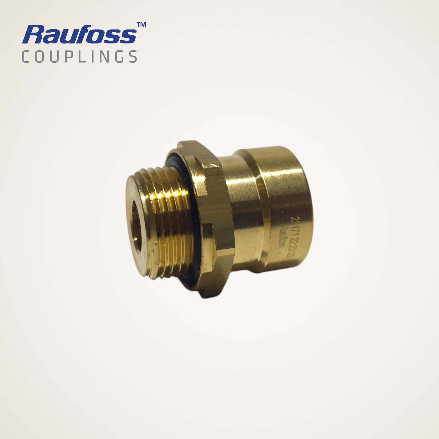 CONEXAO RETA COM ROSCA M22X1,5MM TUBO 14MM - 2127219 - RAUFOSS