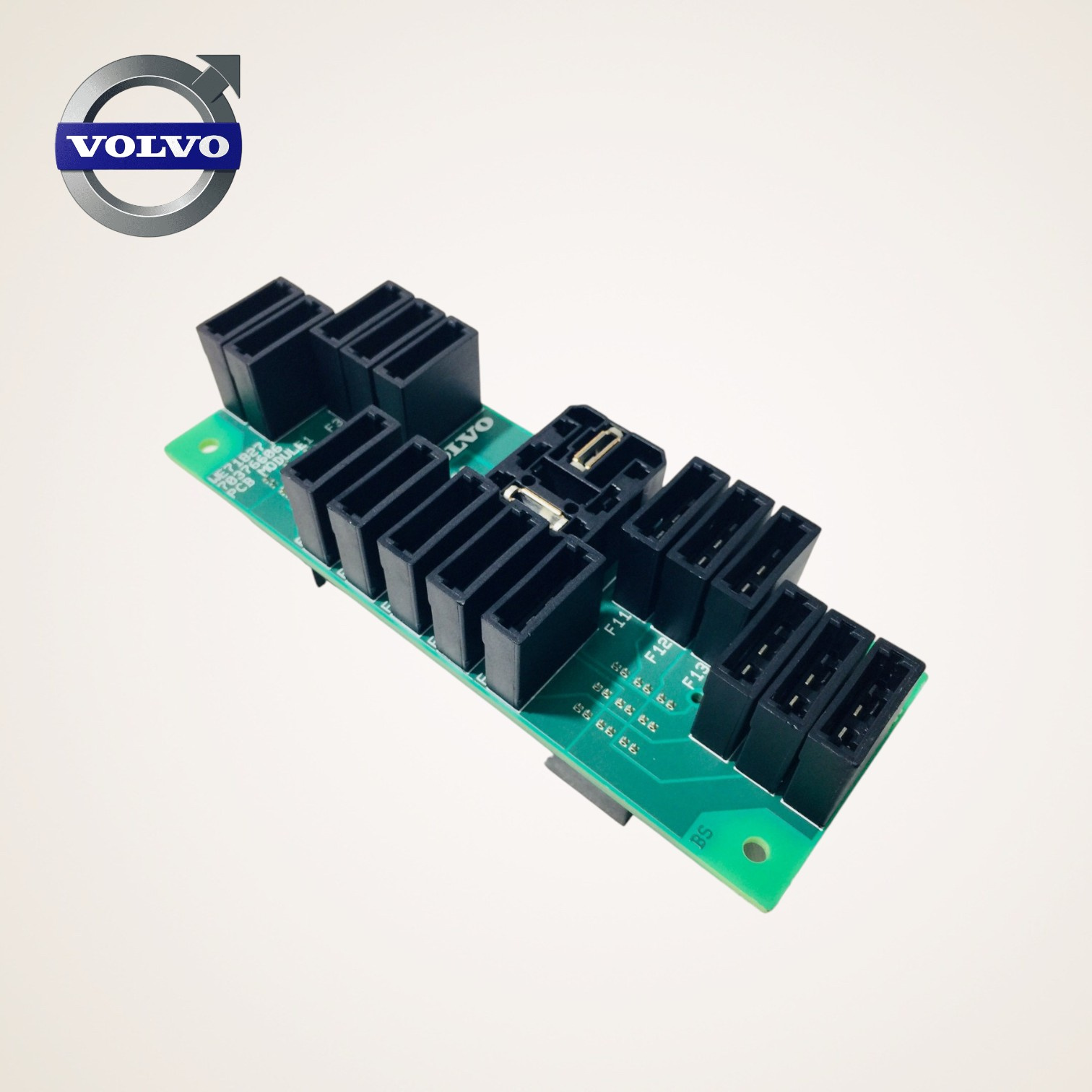 PLACA CIRCUITO ELETRICO DE FUSIVEIS PCB MODULO 1 ORIGINAL ONIBUS - 70376606 - VOLVO