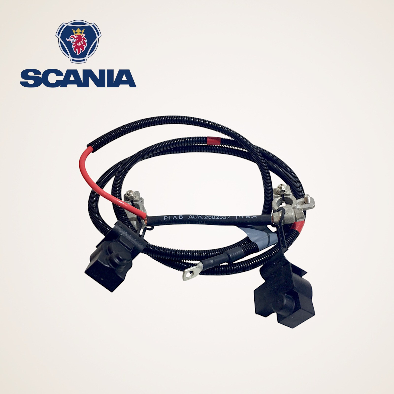 CHICOTE CABO DE BATERIA COMPLETO ORIGINAL SERIE L-P-G-R-S - 2582527/2530442 - SCANIA