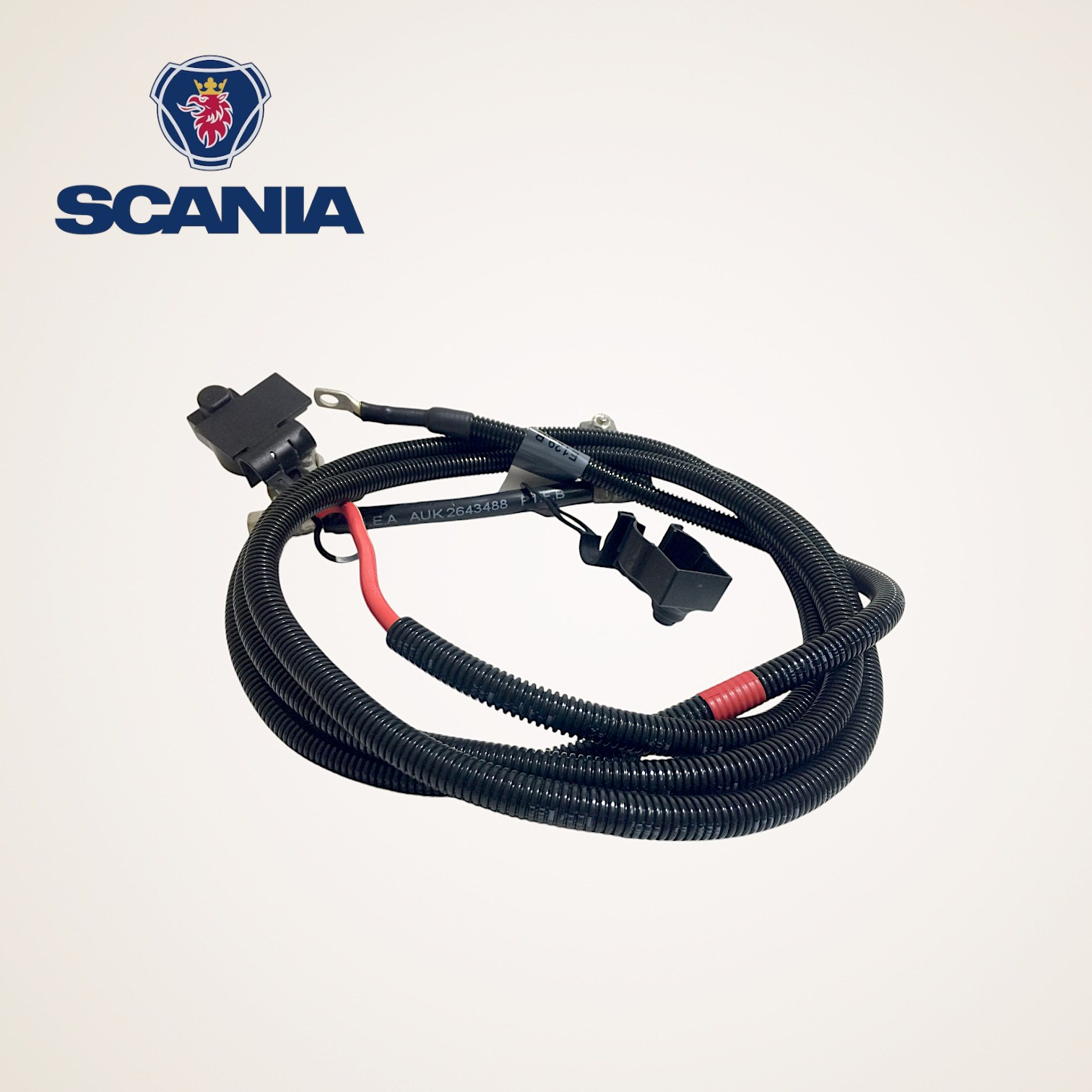 CHICOTE CABO DE BATERIA COMPLETO ORIGINAL SERIE L-P-G-R-S - 2875090/2643488 - SCANIA