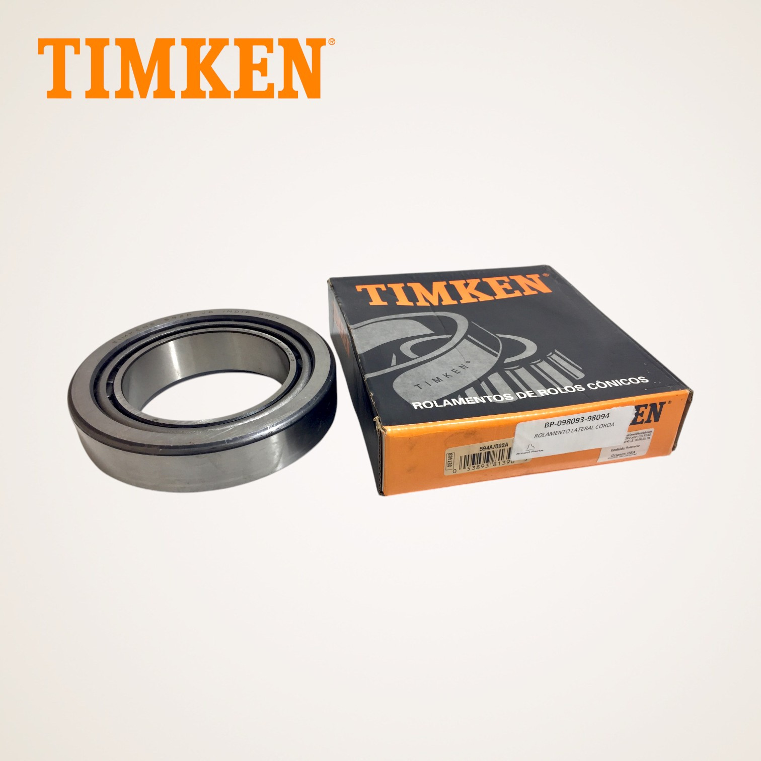 ROLAMENTO DIFERENCIAL TIMKEN 802604 JZV501319AD BH4X1238AA
