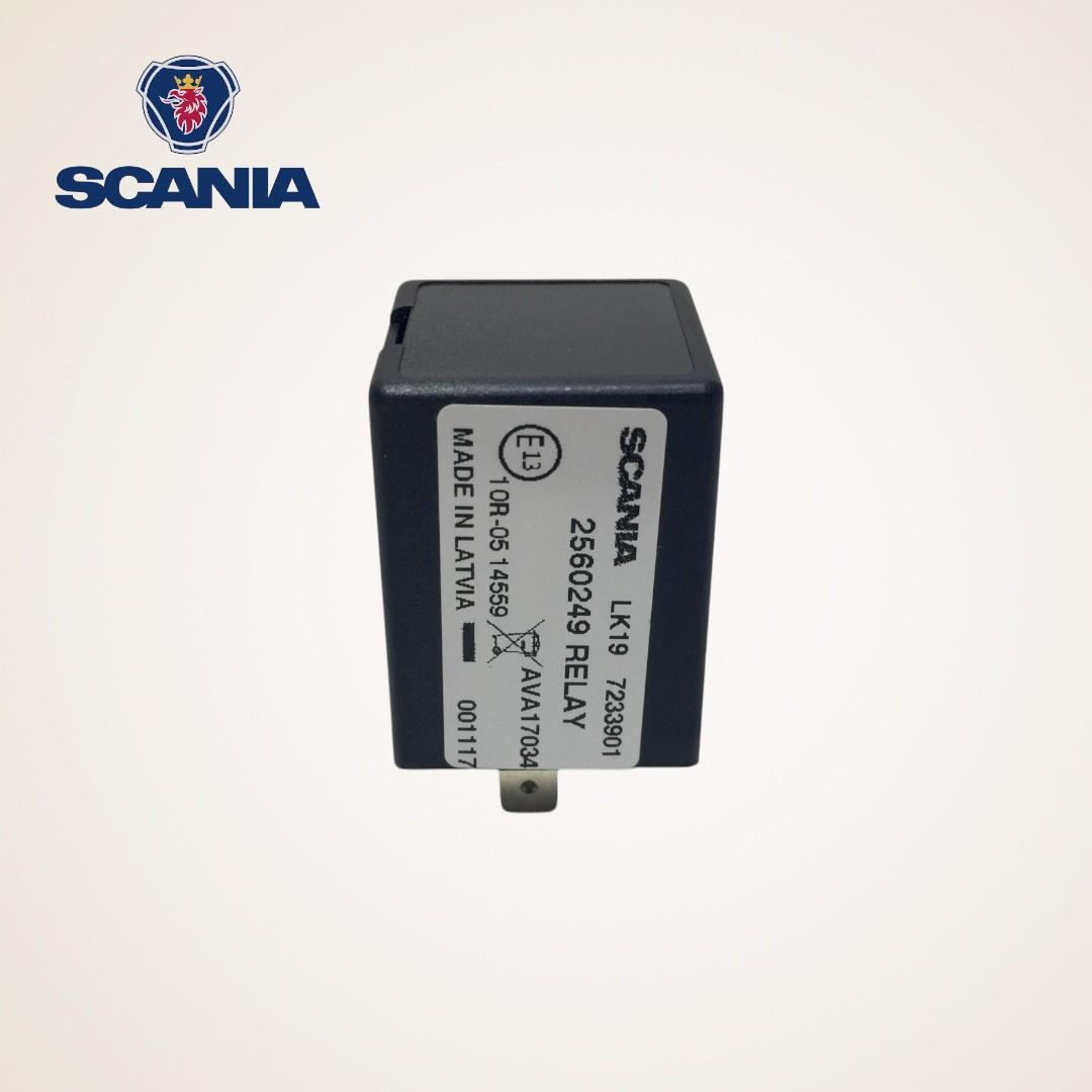 RELE AUTOMOTIVO 4 TERMINAIS ORIGINAL SERIE L-P-G-R-S - 2560249 - SCANIA