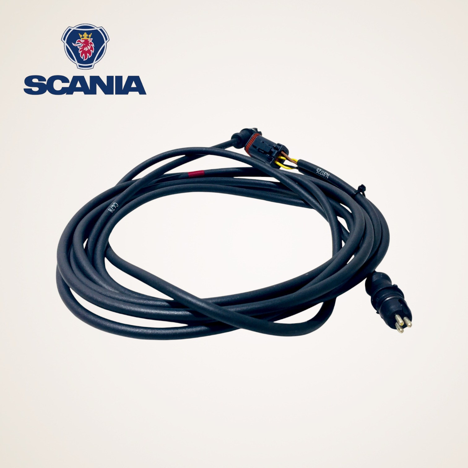 CHICOTE SENSOR DESGASTE FREIO EBS ORIGINAL SERIE P-G-R-T - 1491725 - SCANIA