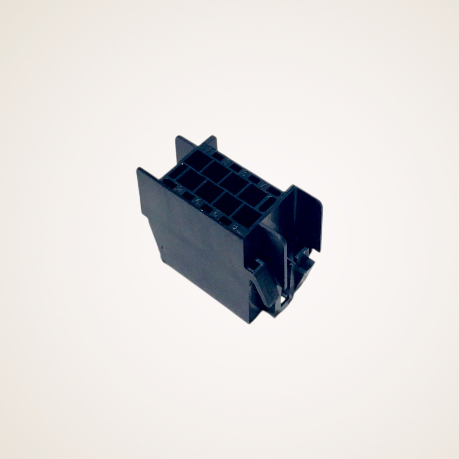 CONECTOR ELETRICO AUTOMOTIVO ISOLADOR MACHO 8 VIAS PRETO - 1096614 - APTIV/DELPHI