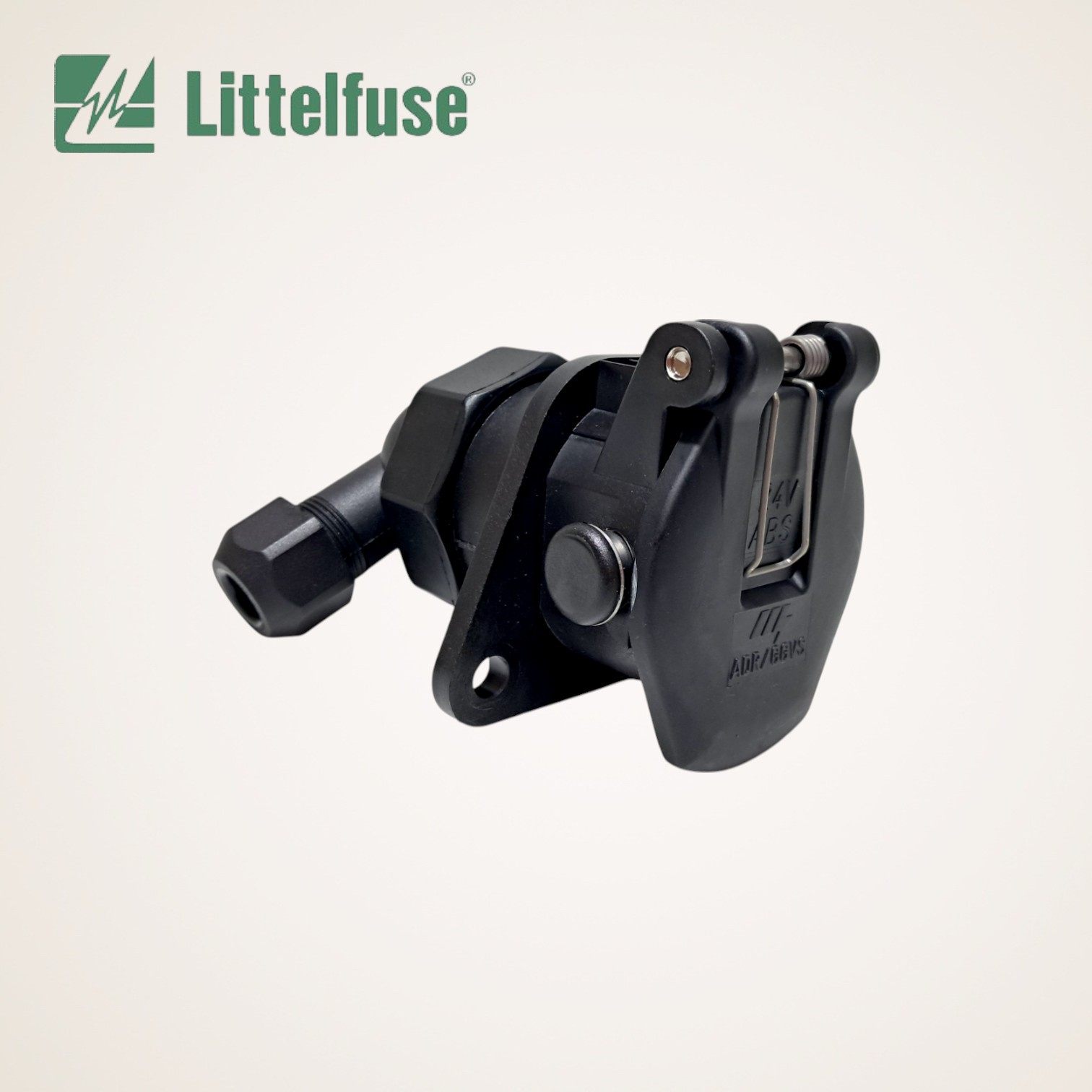 SOQUETE TOMADA SISTEMA ABS-EBS COMPLETO MACHO ORIGINAL 24V 7 POLOS - 00586970 - LITTELFUSE