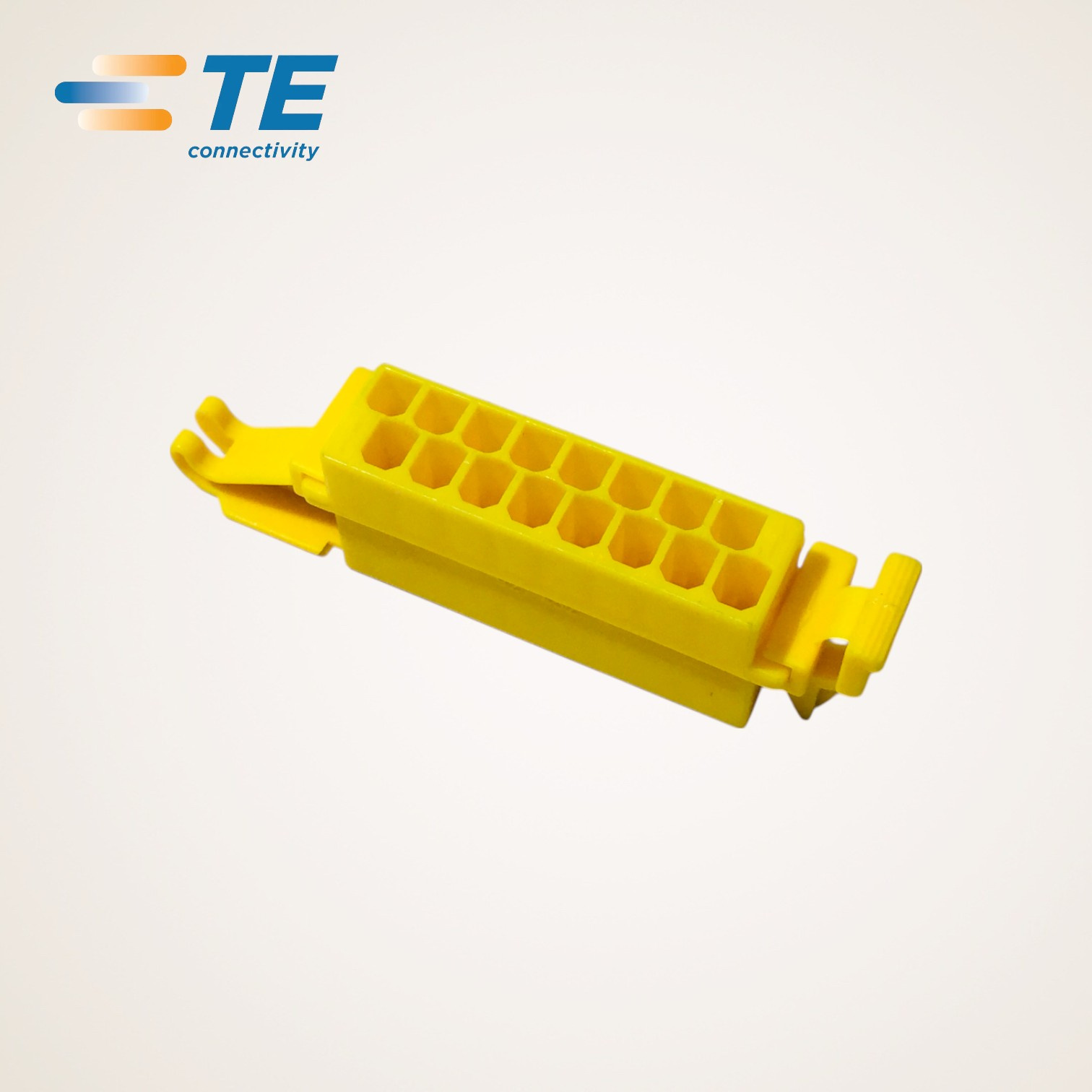 CONECTOR ELETRICO AUTOMOTIVO JUNIOR POWER FEMEA 16 VIAS AMARELO - 827584-2 - TE CONNECTIVITY/AMP