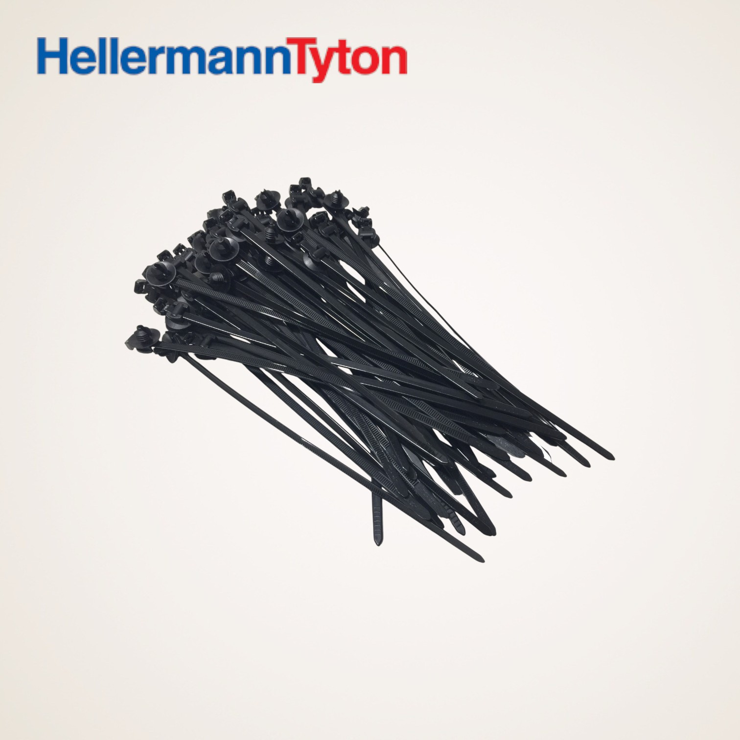 KIT ABRACADEIRAS NYLON ORIGINAL FIXACAO 200X2,5MM PRETO - 156-05902 T50R - HELLERMANNTYTON
