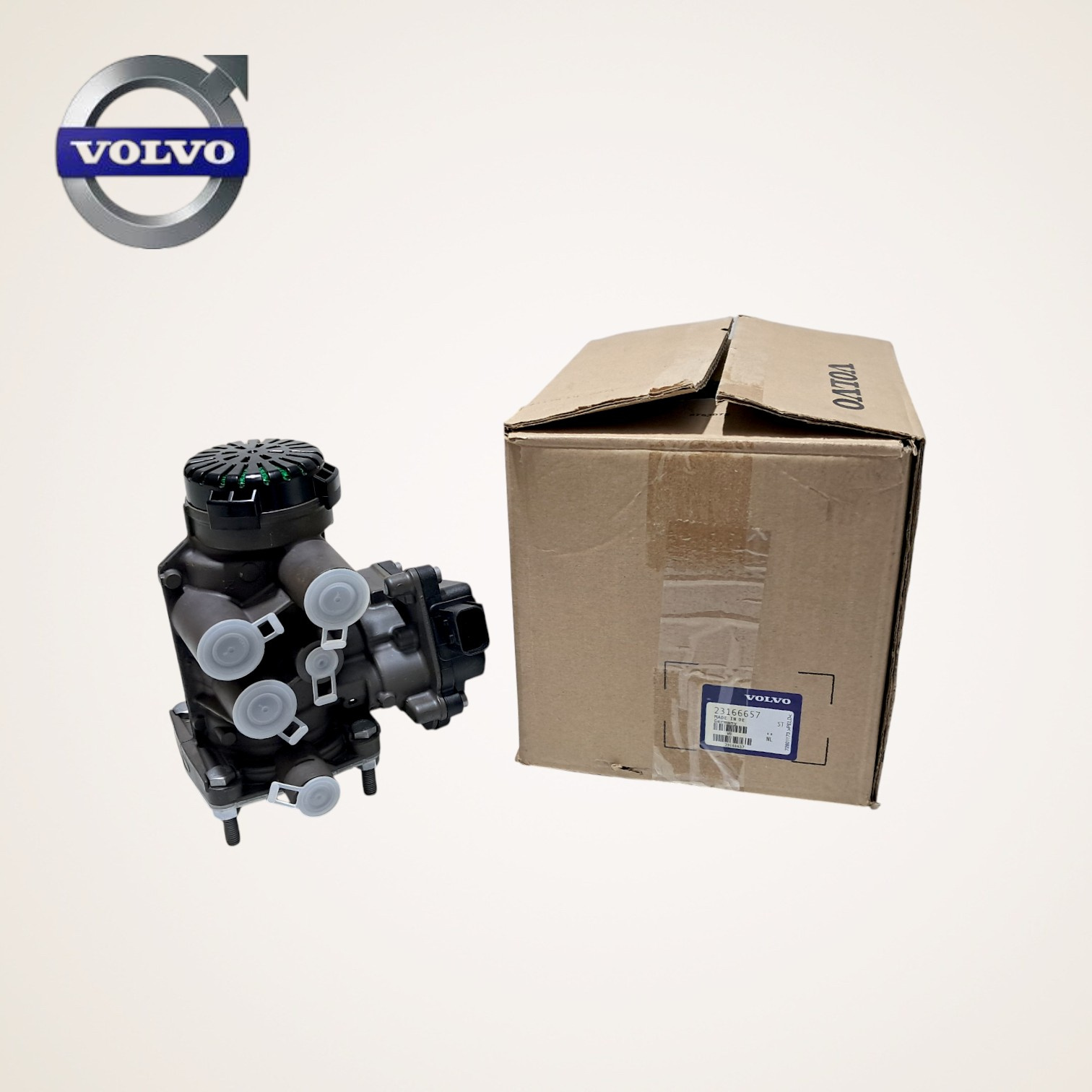 VALVULA MODULADORA DO FREIO EBS SEMIRREBOQUE ORIGINAL FH4 FM4 - 23166657 - VOLVO