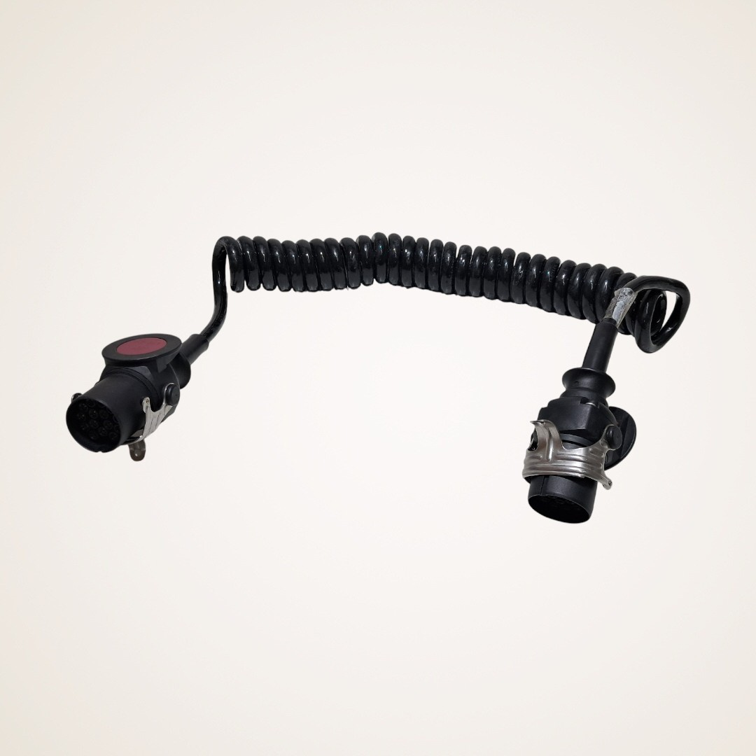 CHICOTE ELÉTRICO ESPIRAL CARRETA 24V 15 POSIÇÕES 4,2M ORIGINAL FH FM FE - 21680276 - VOLVO