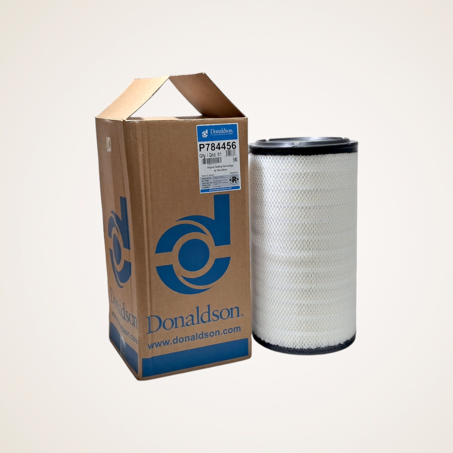 FILTRO DE AR PARA CAMINHÃO SCANIA E VOLVO - 1485592/20544738 - DONALDSON