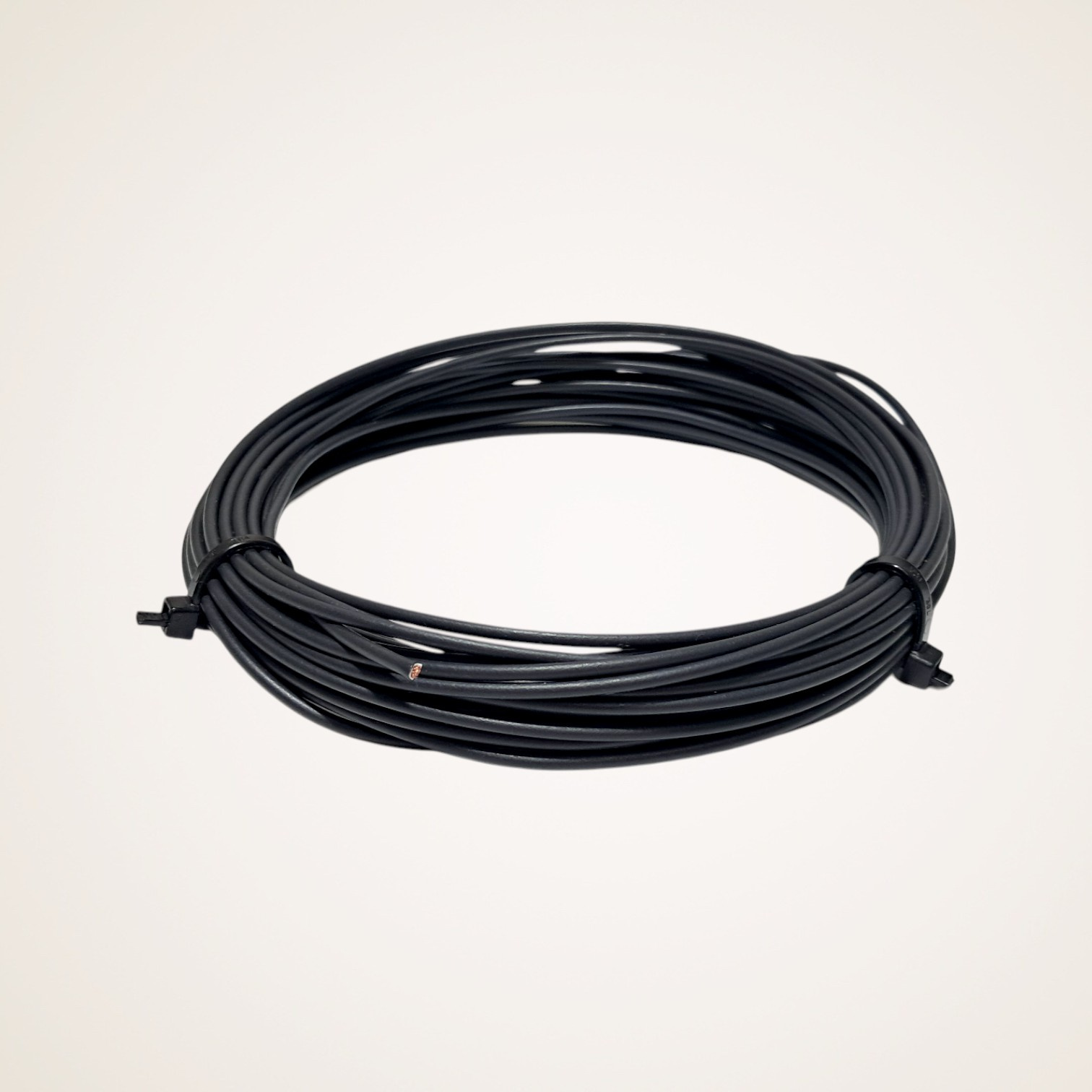 CABO AUTOMOTIVO FLEXÍVEL COBRE 1.5MM ESTANHADO PRETO 10 METROS - 155S-FLR-A - HUBER+SUHNER