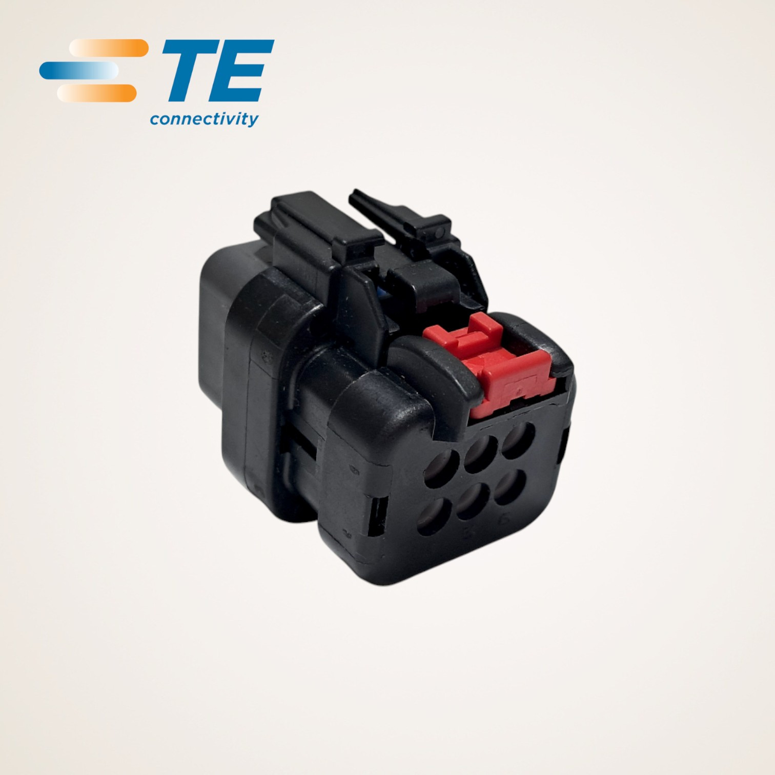 CONECTOR ELETRICO AUTOMOTIVO MACHO 4.5MM 6 VIAS CINZA - 776433-2 - TE CONNECTIVITY