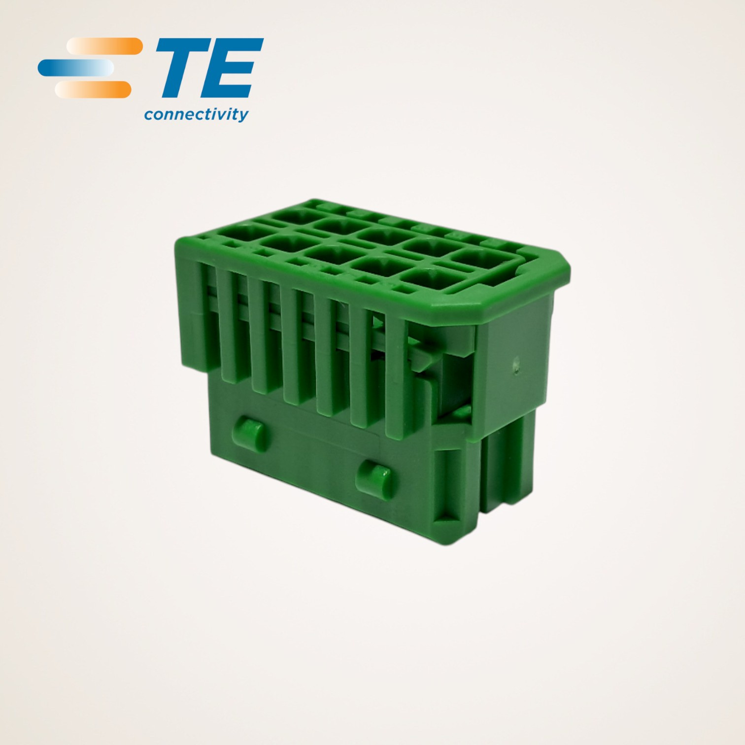 CONECTOR ELETRICO AUTOMOTIVO FEMEA 5.5MM 10 VIAS VERDE - 3-1418994-1 - TE CONNECTIVITY/AMP