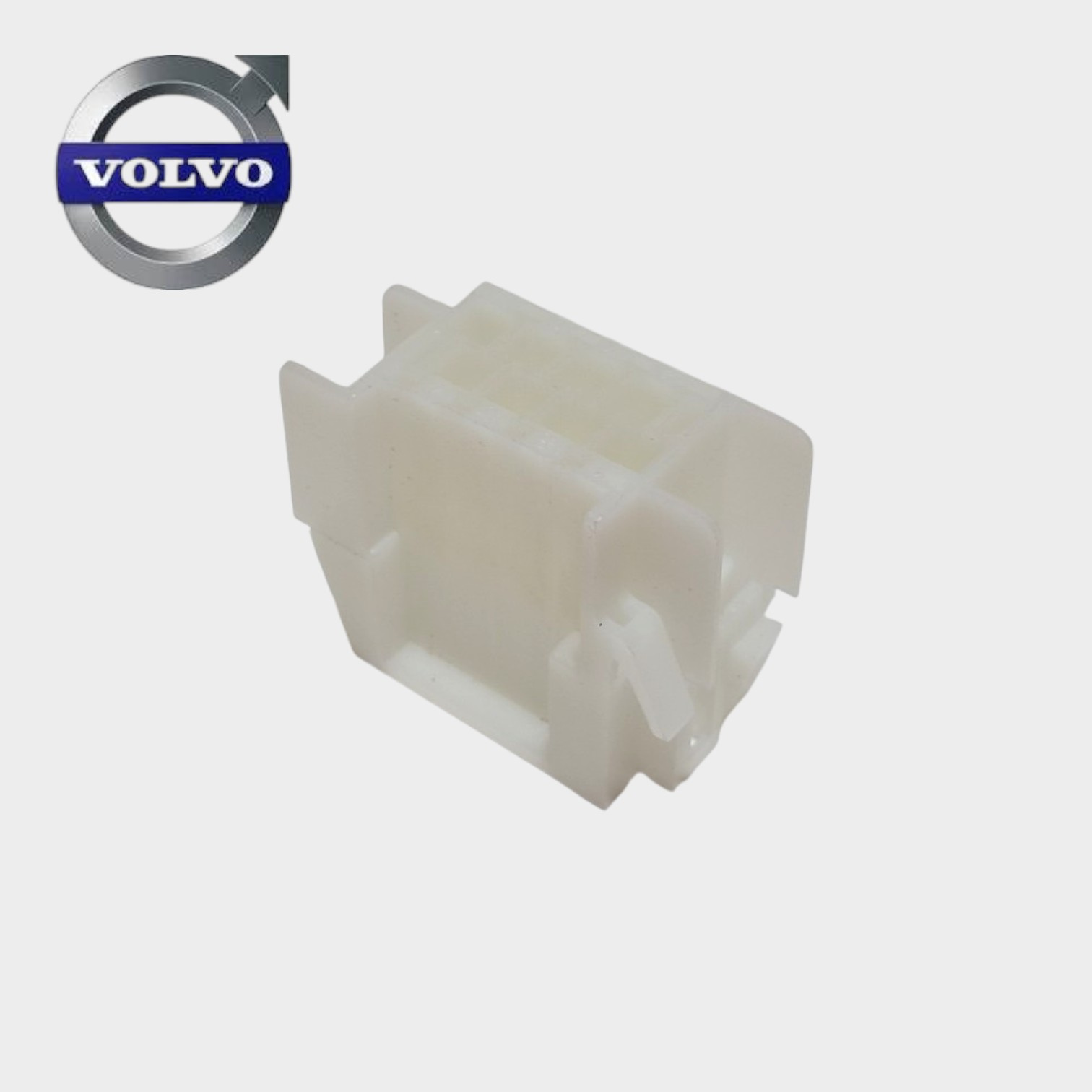 CARCAÇA CONECTOR AUTOMOTIVO ORIGINAL 8 VIAS BRANCO - 1099013 - VOLVO