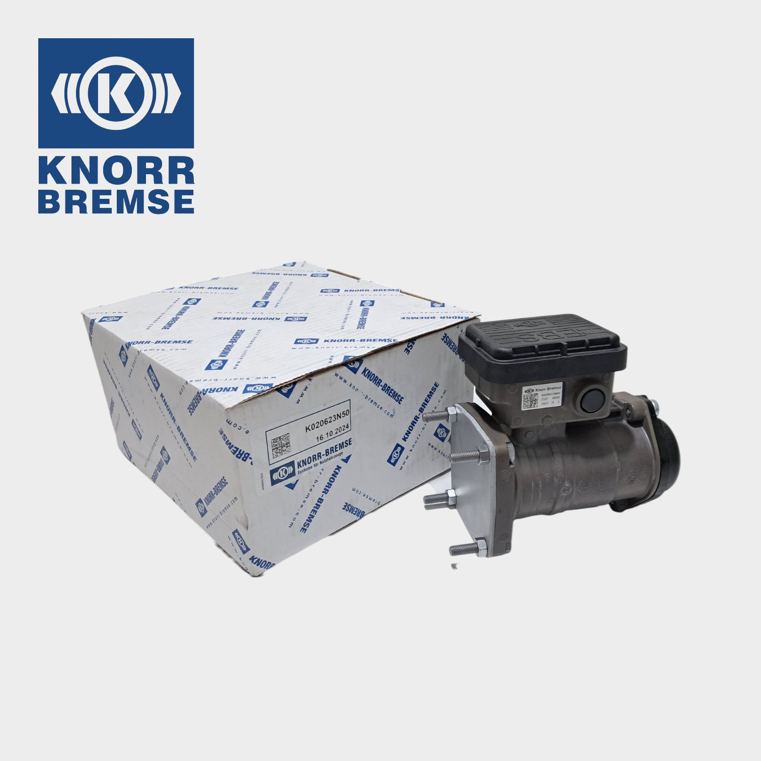 VALVULA DISTRIBUIDORA EBS ORIGINAL FH FM SCANIA P-G-R - 21122038/1879274 - KNORR-BREMSE