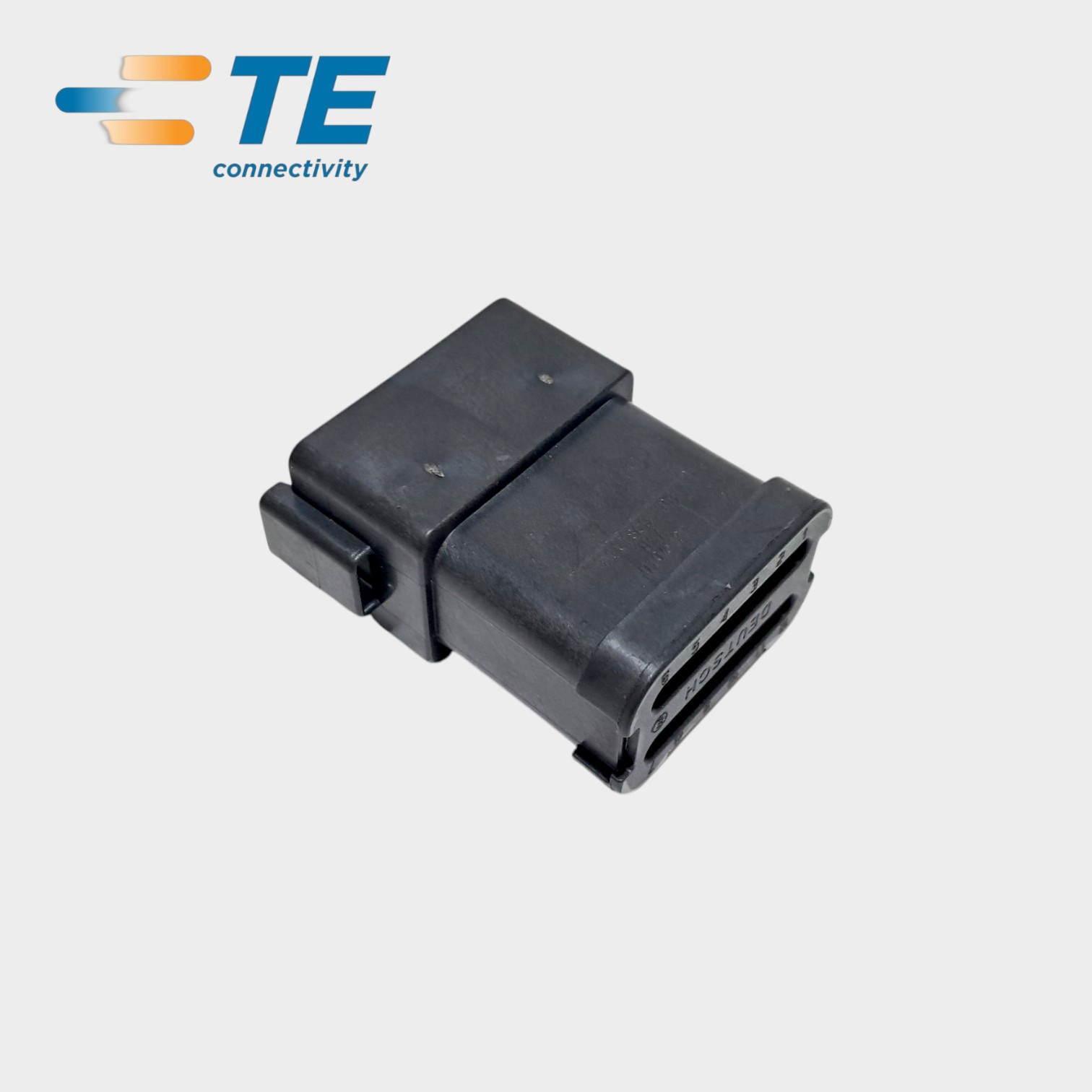 CONECTOR ELETRICO AUTOMOTIVO FEMEA 12 VIAS PRETO - DT04-12PA-P021 - DEUTSCH/TECONNECTIVITY