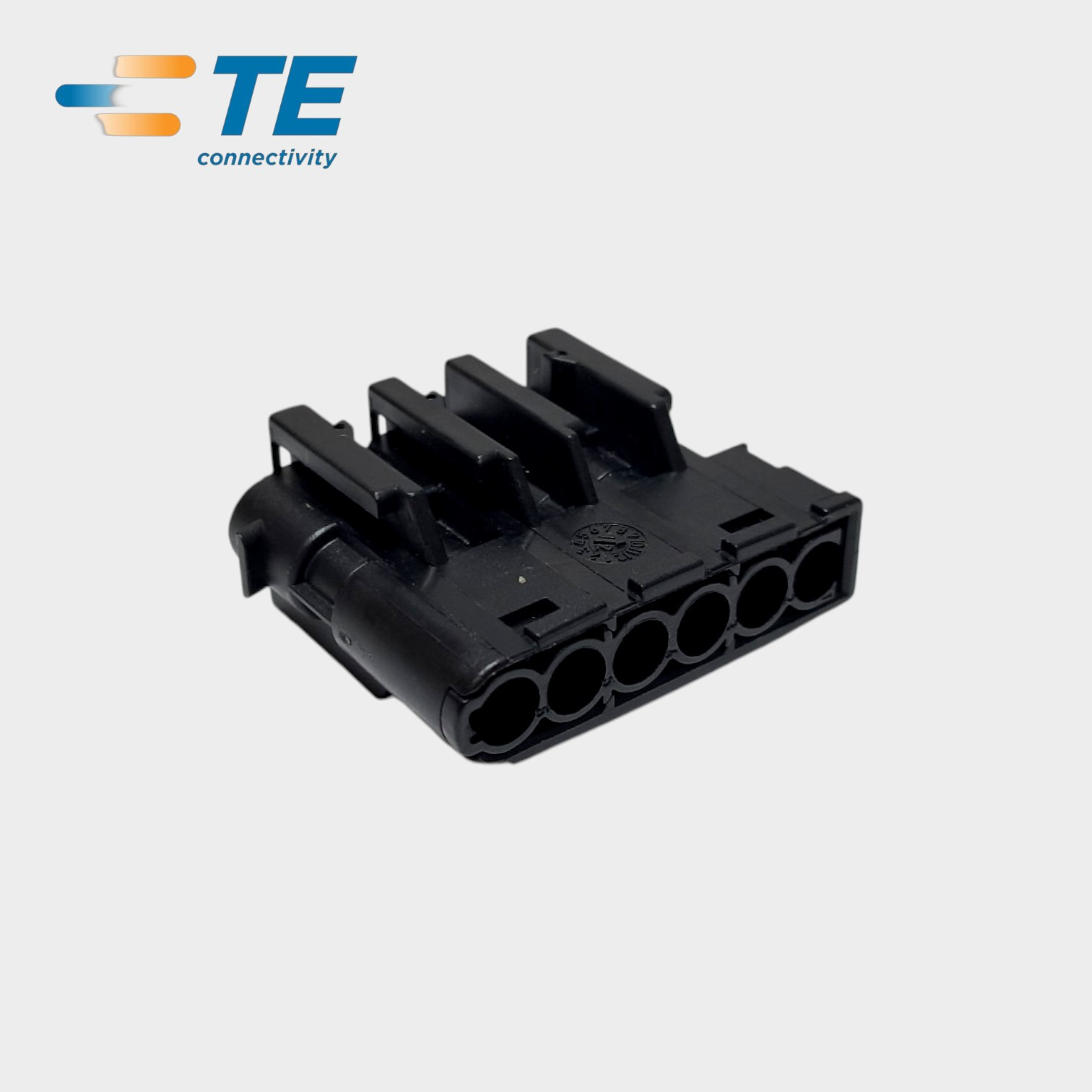 CONECTOR ELETRICO AUTOMOTIVO ORIGINAL BMW 6 VIAS PRETO - 1378121 - TE CONNECTIVITY/AMP