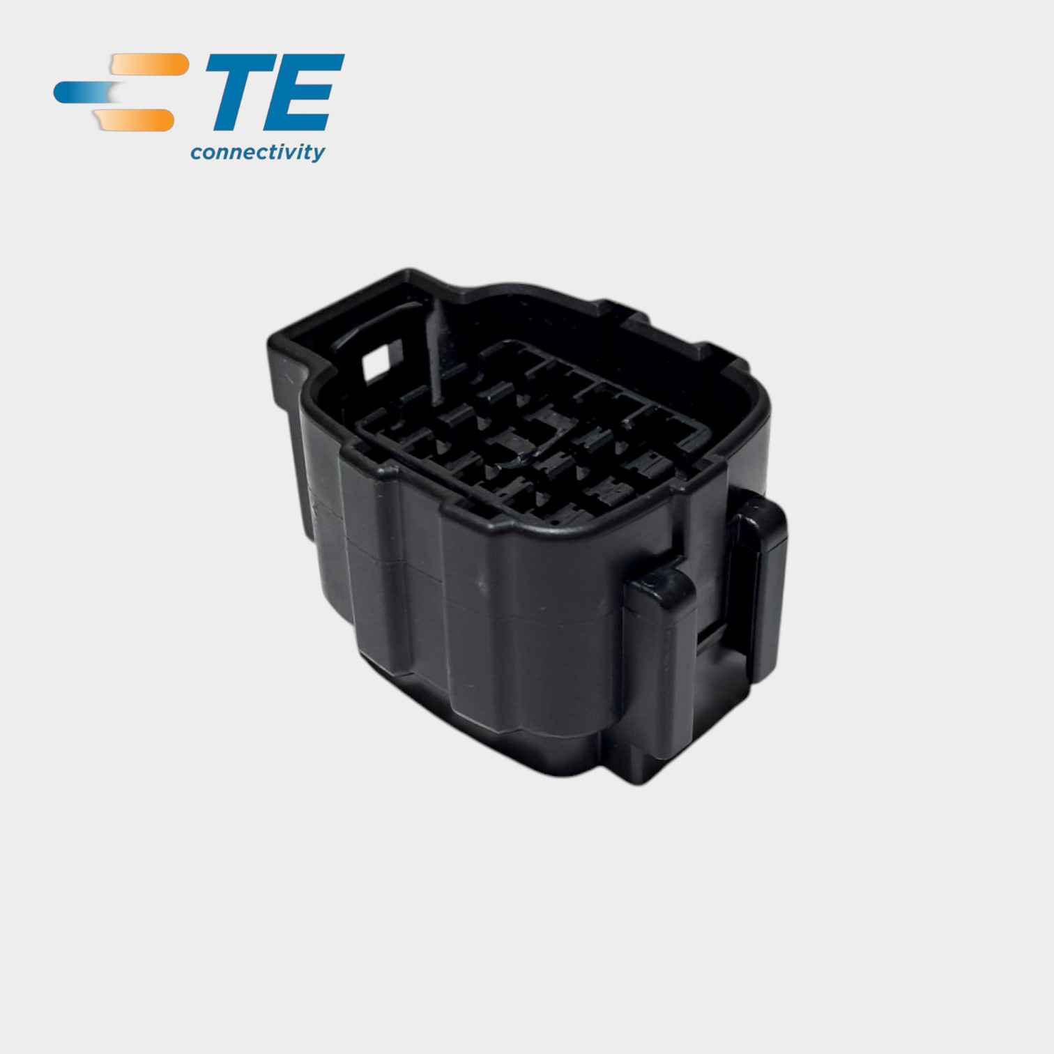 CONECTOR ELETRICO AUTOMOTIVO MACHO ECONOSEAL 16 VIAS PRETO - 368047-1 - TE CONNECTIVITY/AMP