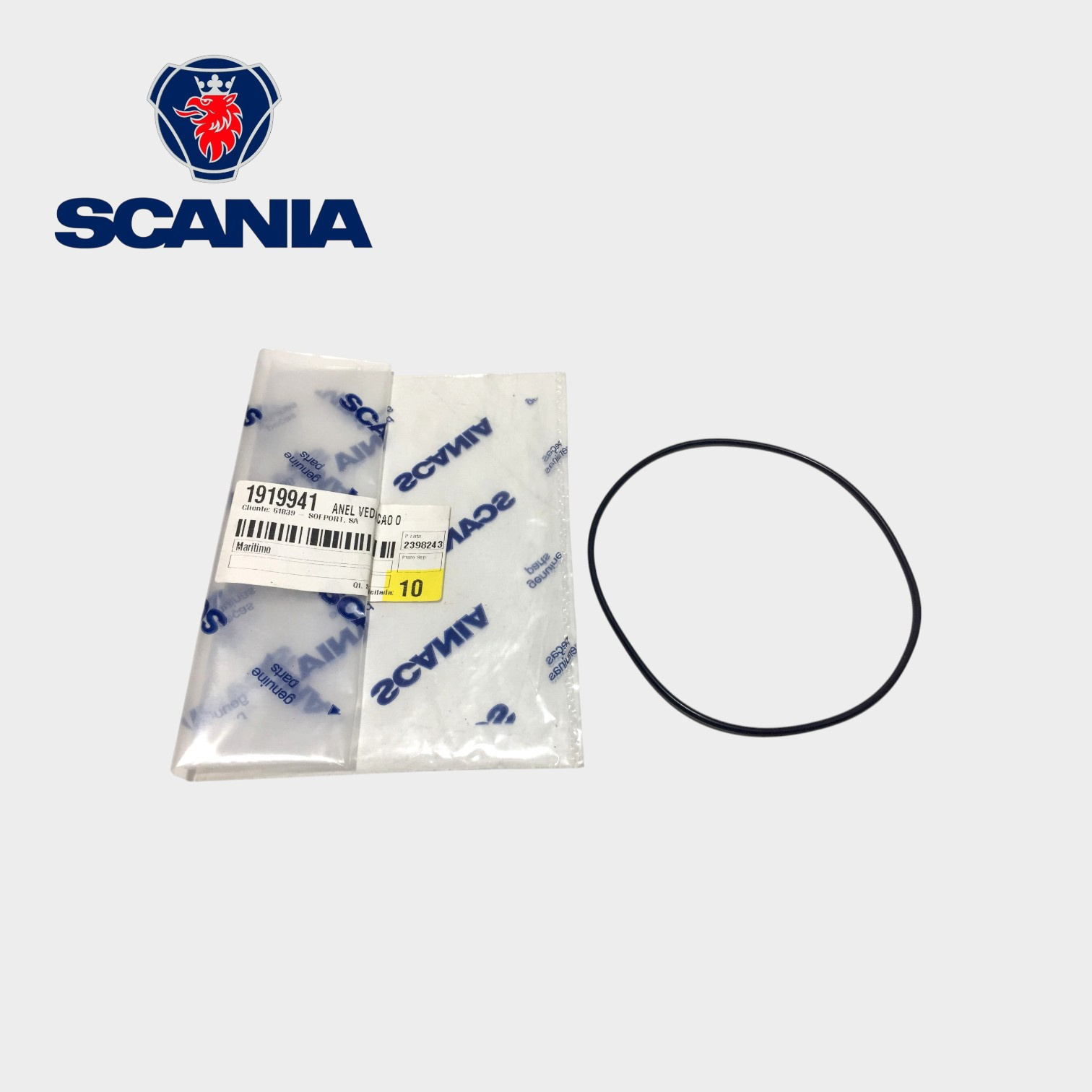 ANEL VEDACAO O-RING COMPRESSOR AR ORIGINAL SERIE L-P-G-R-S-T - 1919941 - SCANIA