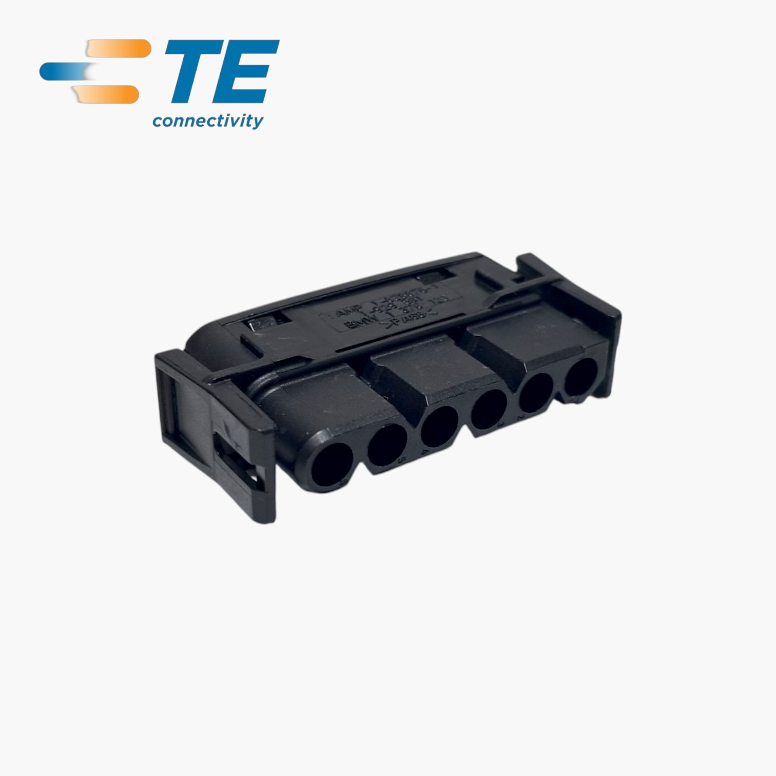 CONECTOR ELETRICO AUTOMOTIVO ORIGINAL BMW 6 VIAS PRETO - 1378123 - TE CONNECTIVITY/AMP