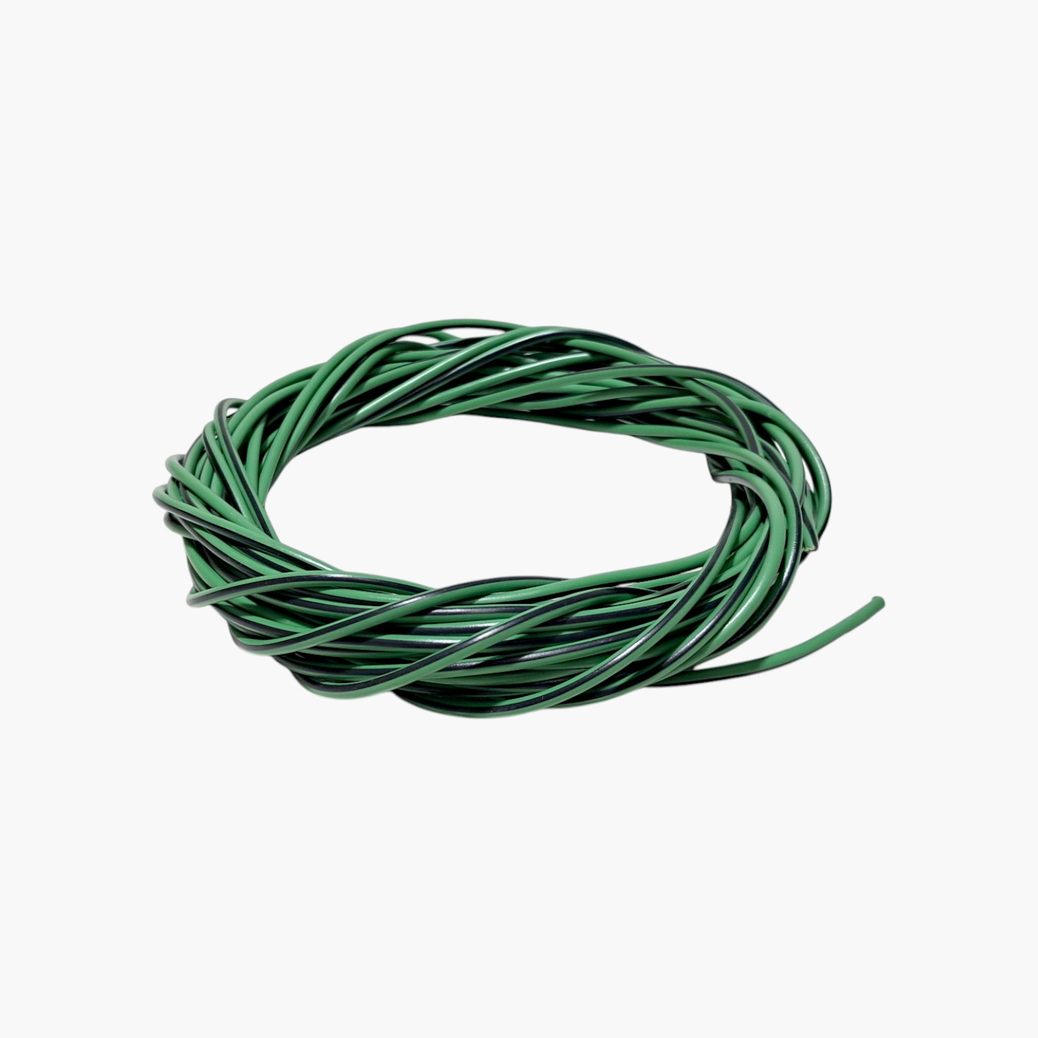 CABO AUTOMOTIVO FLEXÍVEL FIO 2,50MM² (14AWG) 105° PRETO/VERDE 10 METROS - 72551-06 - ITALCABOS