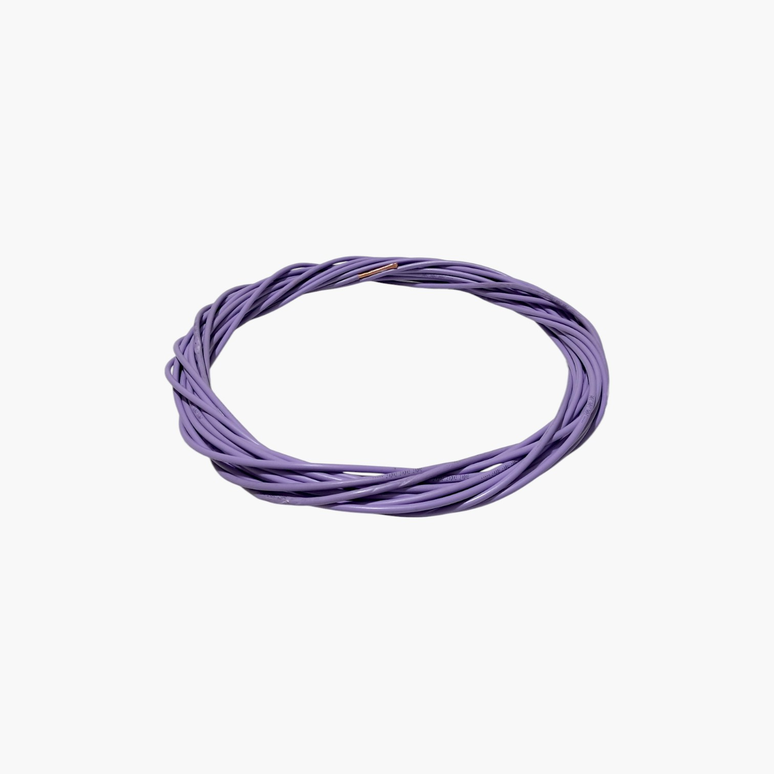 CABO AUTOMOTIVO FLEXÍVEL FIO 2,50MM² (14AWG) 125° VIOLETA 10 METROS - 91107/17 - ITALCABOS