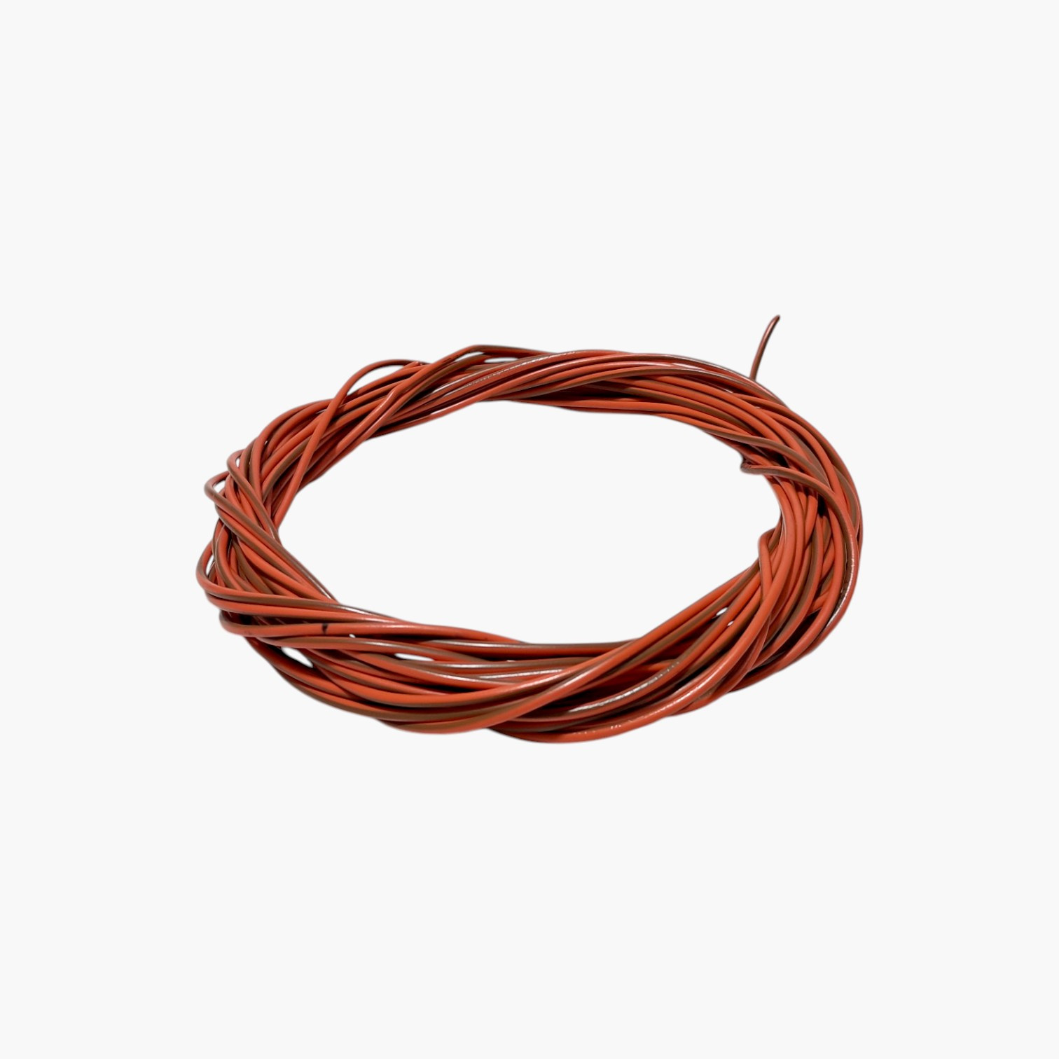 CABO AUTOMOTIVO FLEXÍVEL FIO 1,50MM² (16AWG) 105° LARANJA/MARROM 50 METROS - 4705R2 - CABELAUTO