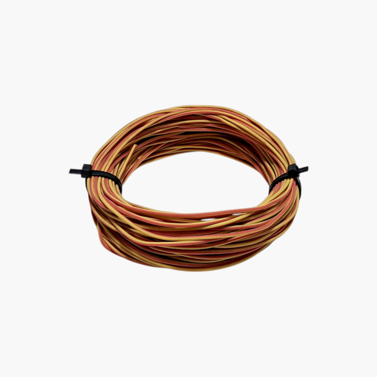 CABO AUTOMOTIVO FLEXÍVEL FIO 0,75MM² (18AWG) VERMELHO/AMARELO 50 METROS - 983809 - PKC GROUP