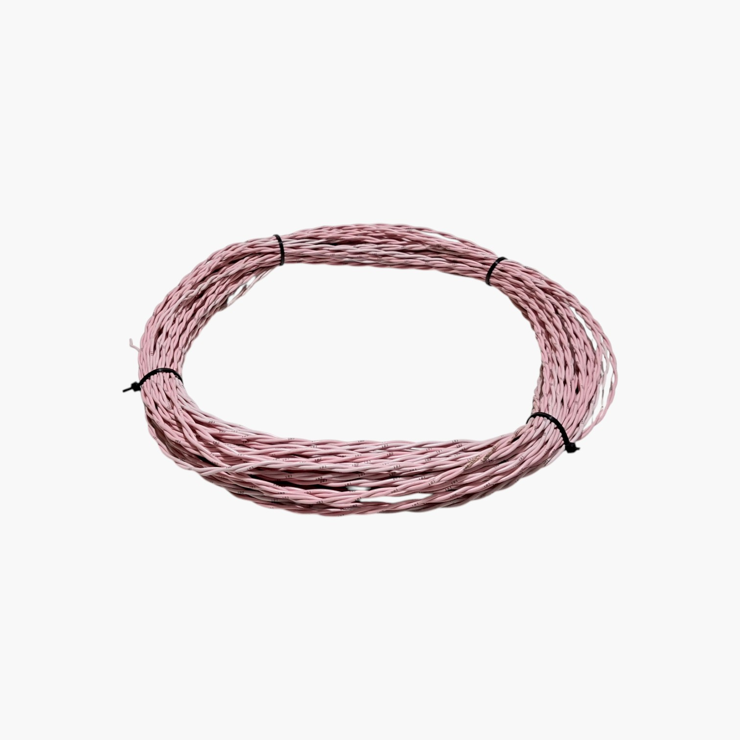 CABO AUTOMOTIVO FLEXÍVEL DUPLO FIO 0,75MM² (18AWG) ROSA 25 METROS - 16219 - PKC GROUP