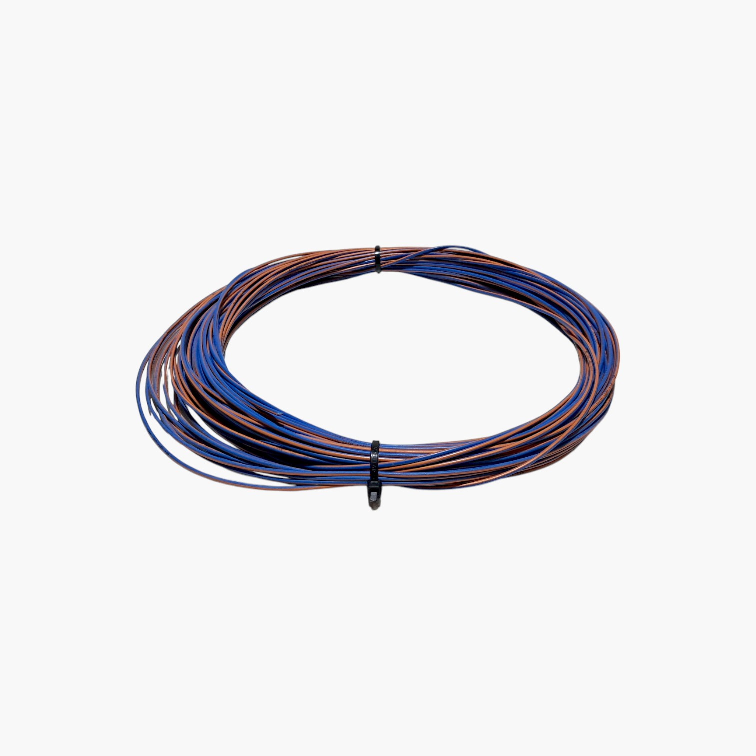 CABO AUTOMOTIVO FLEXÍVEL FIO 0,50MM² (20AWG) AZUL/LARANJA 50 METROS - M22P7-A3 - AEES DO BRASIL