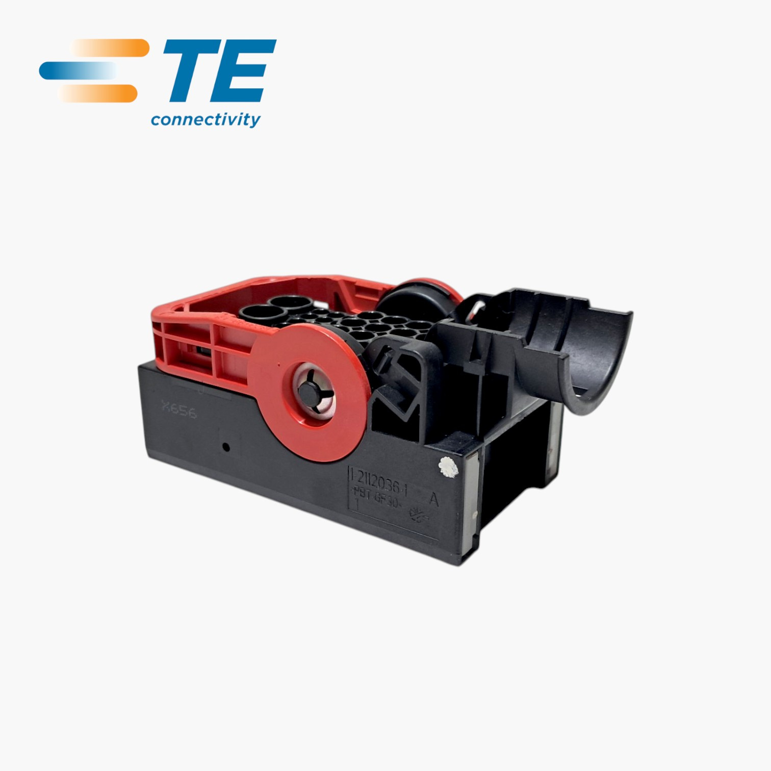 CONECTOR ELETRICO AUTOMOTIVO FEMEA 4 A 6MM 26 VIAS PRETO/VERMELHO - 1-2112035-1 - TE CONNECTIVITY/AMP